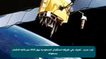 تردد جديد.. تعرف على طريقة استقبال السعودية نيوز 2025 عبر كافة الأقمار بسهولة